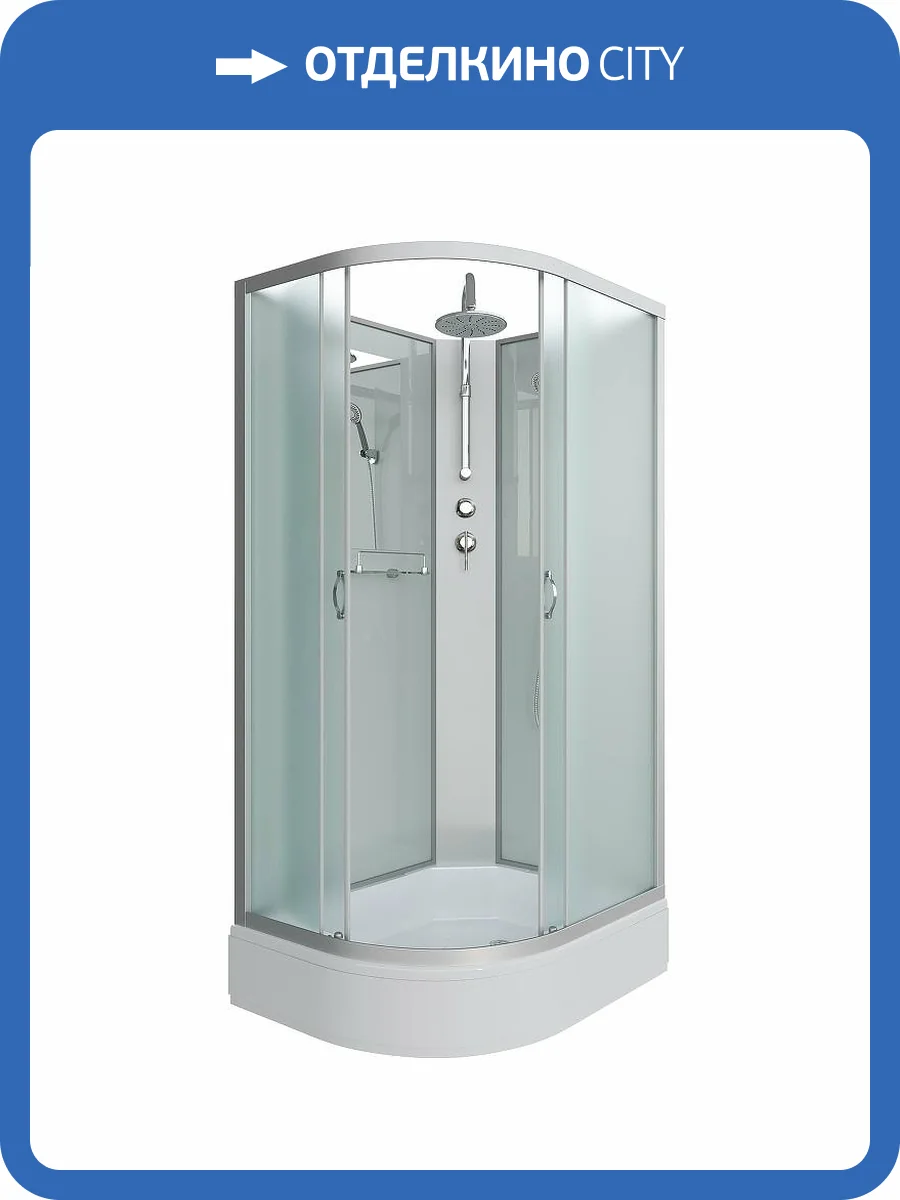 Душевая кабина Niagara Classic 330944RBKT 100x90x240 без гидромассажа фото 18