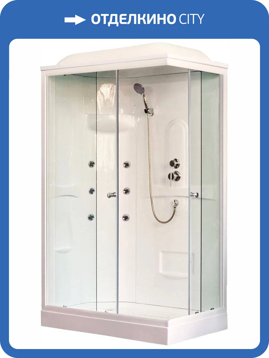 Душевая кабина Royal Bath RB8120HP2-T-L с низким поддоном фото 4