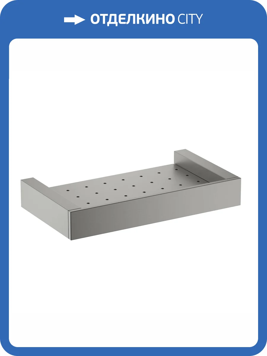 Полка Timo Petruma 15222/18 черное золото фото 6