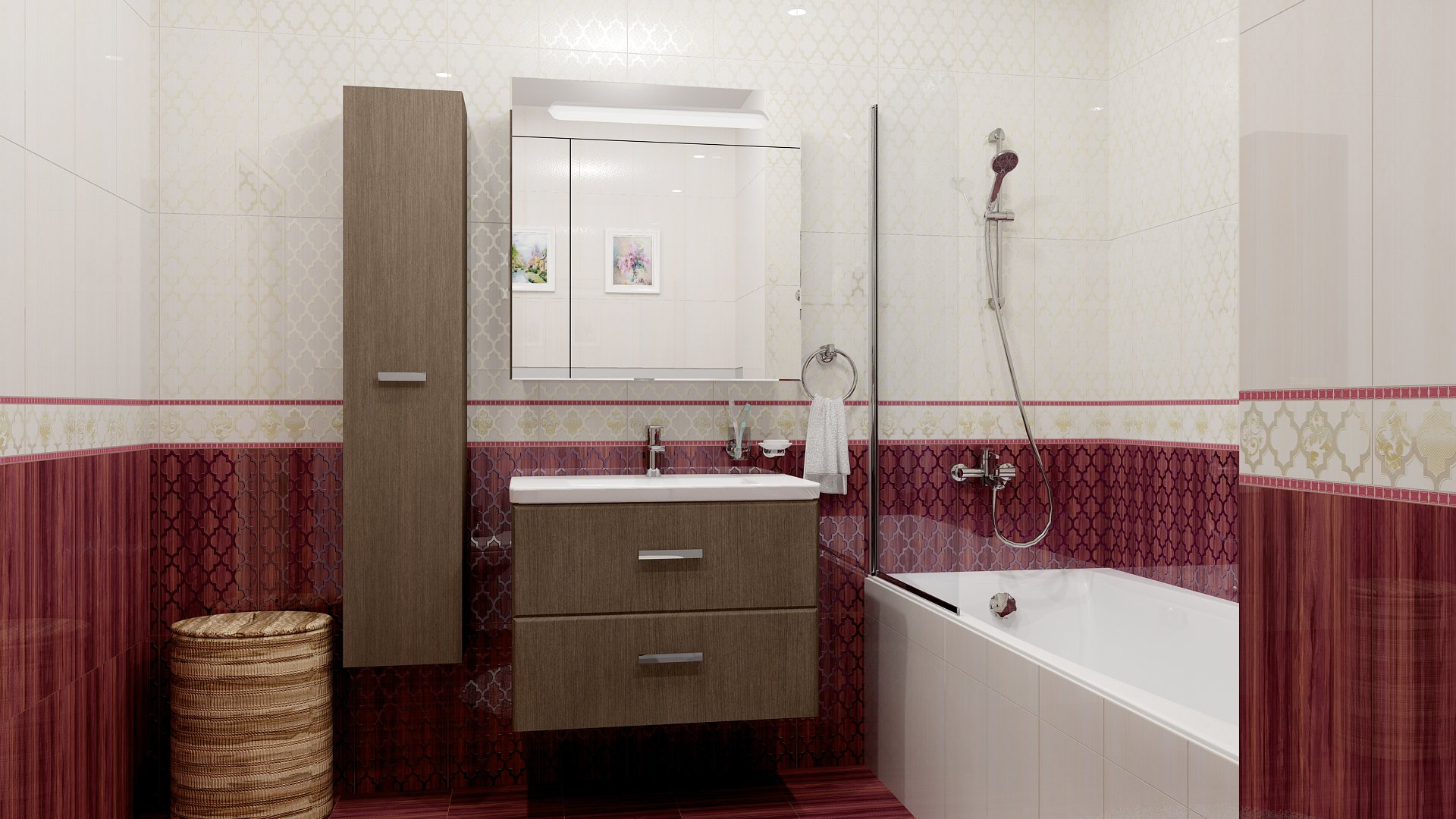 Ceramica Classic BuharaБордо