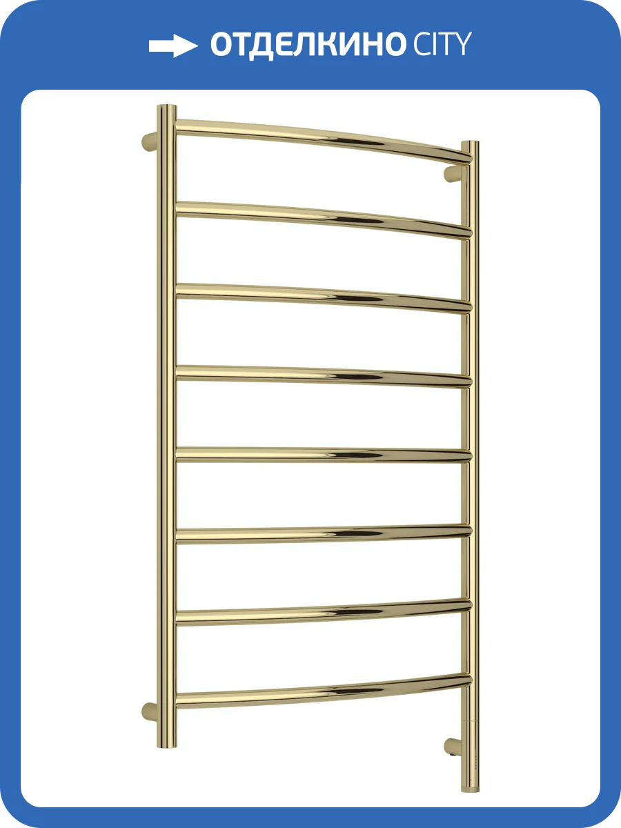 Полотенцесушитель электрический Сунержа Галант 3.1 020-6001-1060 Шампань, 100x60 фото 5