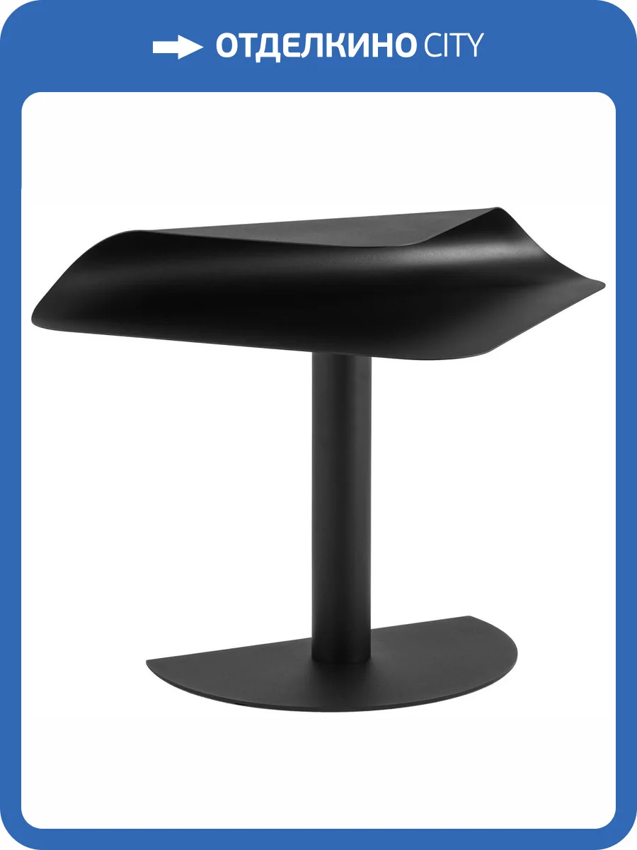 Журнальный столик Stool Group Cornea MT-199 DB-001 металл черный фото 7