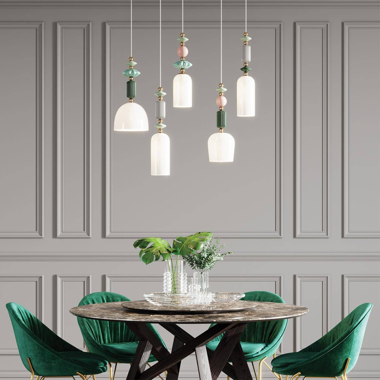 Подвесной светильник Odeon Light Exclusive Candy 4861/1B фото 4