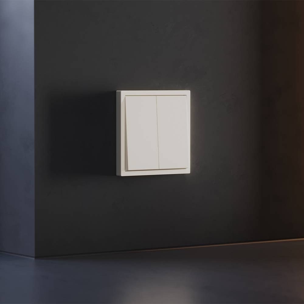 Клавиши для 2-клавишного выключателя Voltum S70 VLS000313 хлопок фото 4