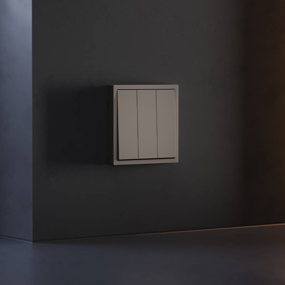 Клавиши для 3-клавишного выключателя Voltum S70 VLS000514 капучино фото 4