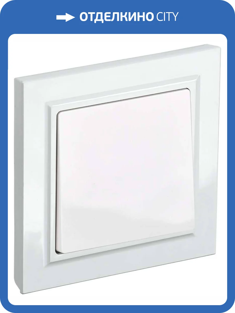 Выключатель 1-клавишный IEK Brite BR-V10-0-10-K01-F белый фото 8