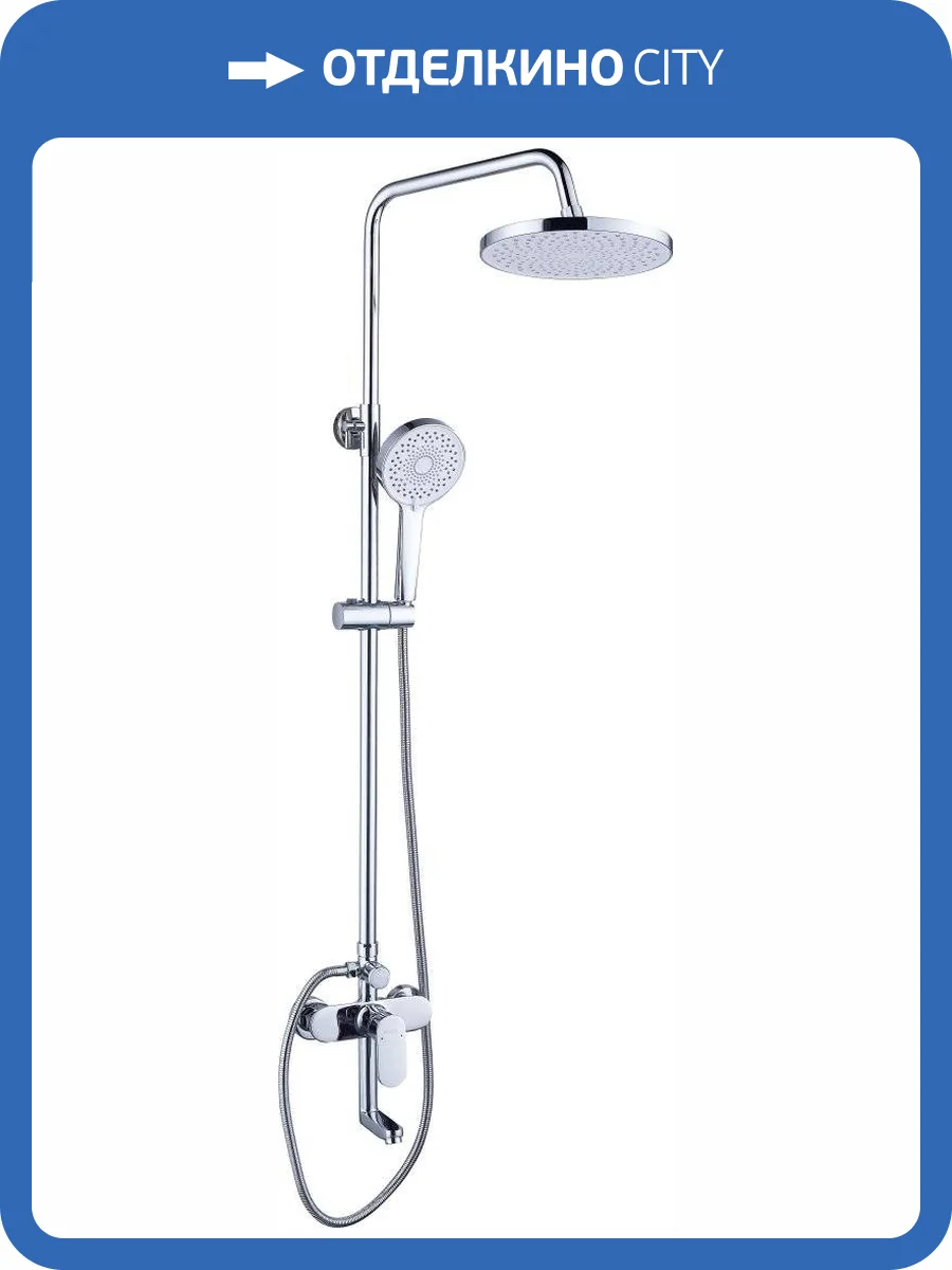 Душевая стойка BOND B01-9100 хром фото 10