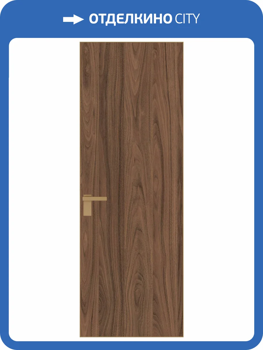 Межкомнатная дверь Profil Doors 1 AGK цвет профиля Золото, алюминиевая панель ясень горный 800x2000 фото 2