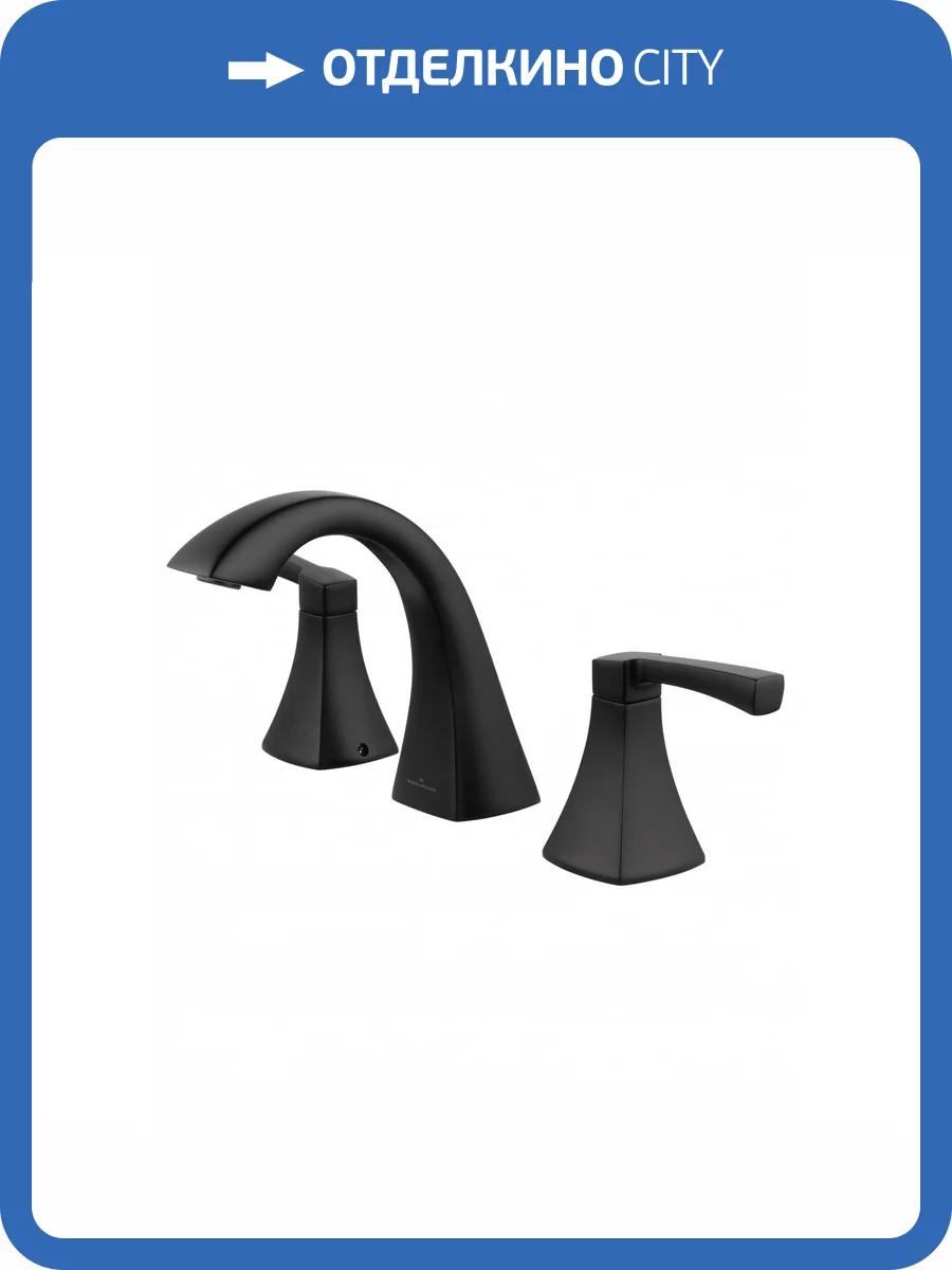 Смеситель для раковины Wonzon & Woghand WW-88083095-MB черный матовый фото 6