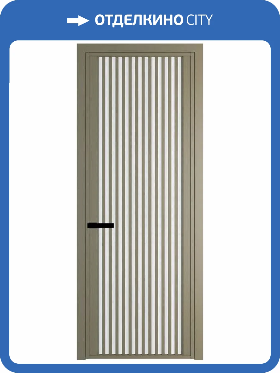 Межкомнатная дверь Profil Doors 3 AGP цвет профиля Шампань, стекло безопасное 6 мм мору белый 600x2000 фото 2