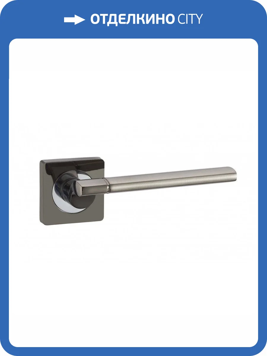 Ручка Vantage V06BN/CP черный никель-хром фото 2