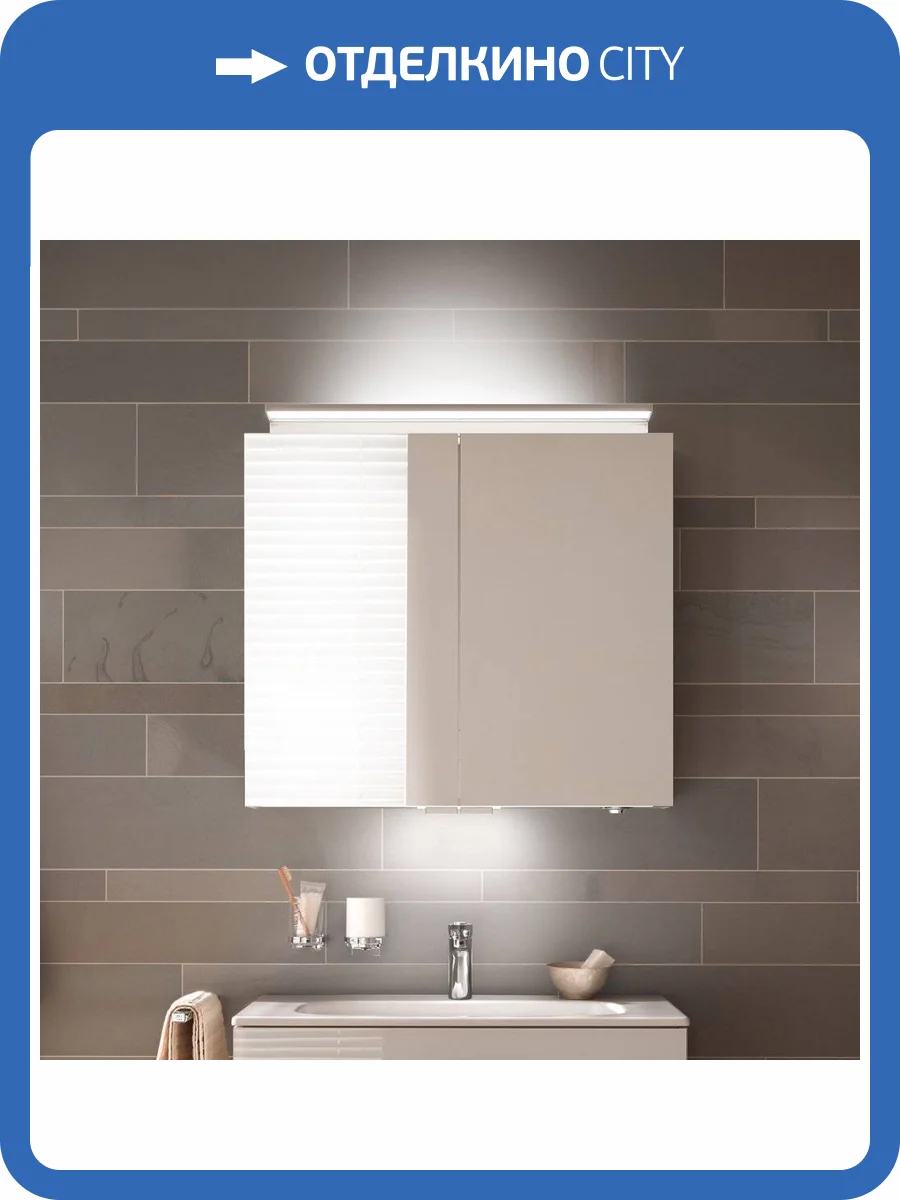 Зеркало-шкаф Keuco Royal L1 80 с подсветкой фото 12