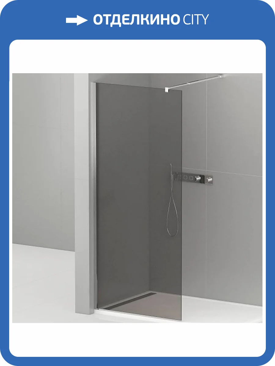 Душевая перегородка Cezares Liberta LIBERTA-L-1-120-120-GR-Cr хром фото 7