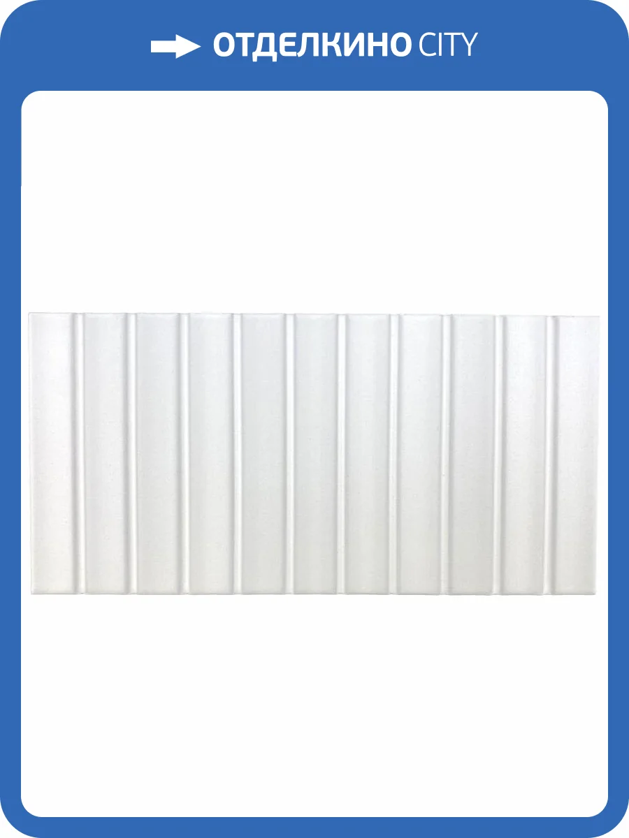 Мозаика Dune Kit-Kat 188911 White Matt 11.5x23.1 фото 2