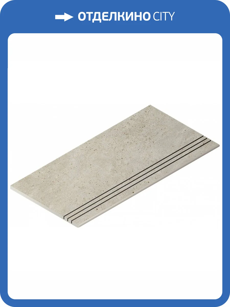 Ступень Italon Скайлайн 610140000068 Сноу Градино Nat 30x60 фото 7