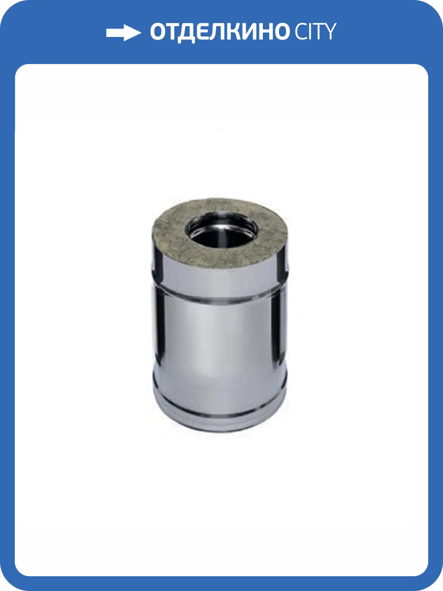 Сэндвич FERRUM 0,25м (430/0,5мм + нерж.) Ф250х350 фото 3