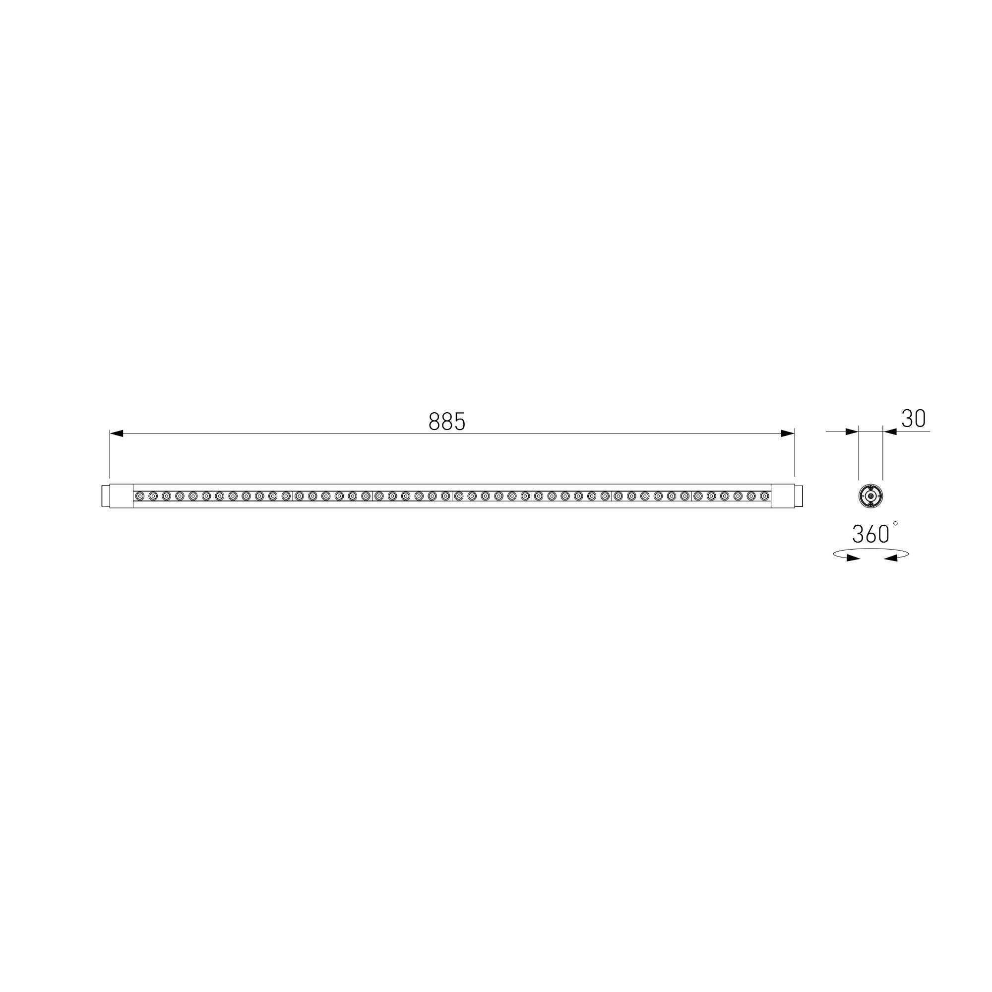 Трековый светодиодный светильник Elektrostandard Module System 85173/01 18W 3000K черный фото 9