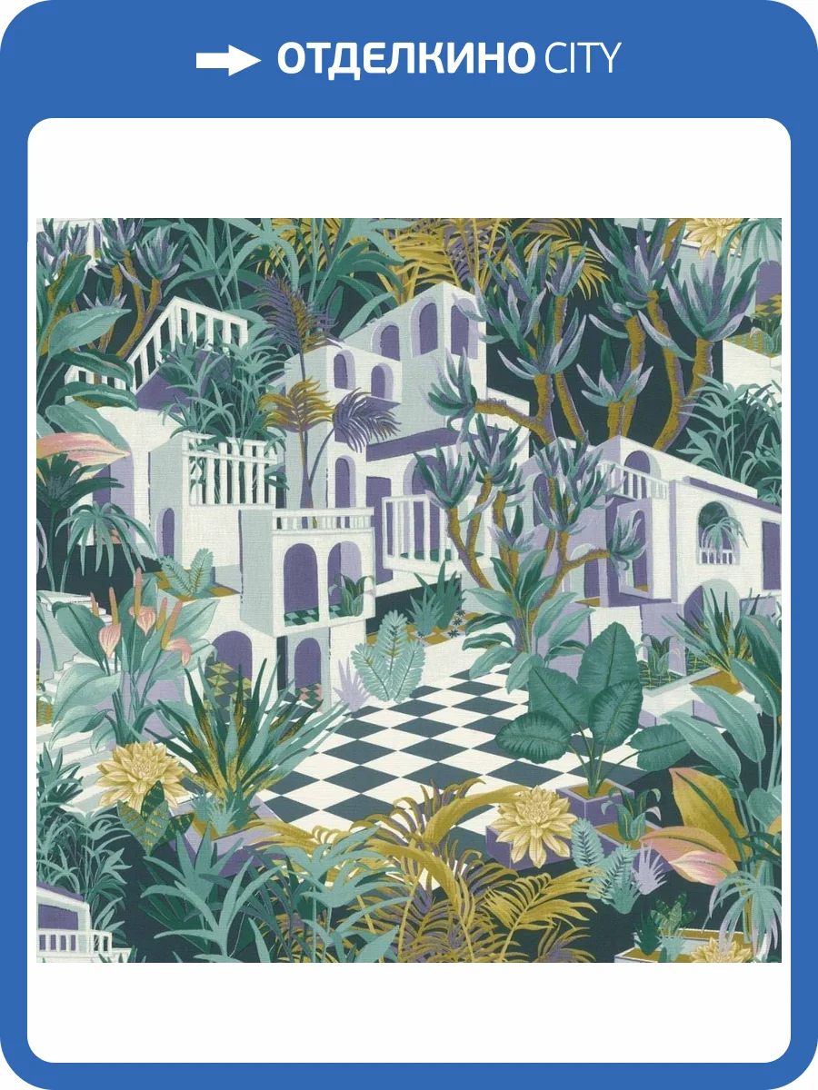 Обои виниловые Rasch Tropical House 687415 фото 4