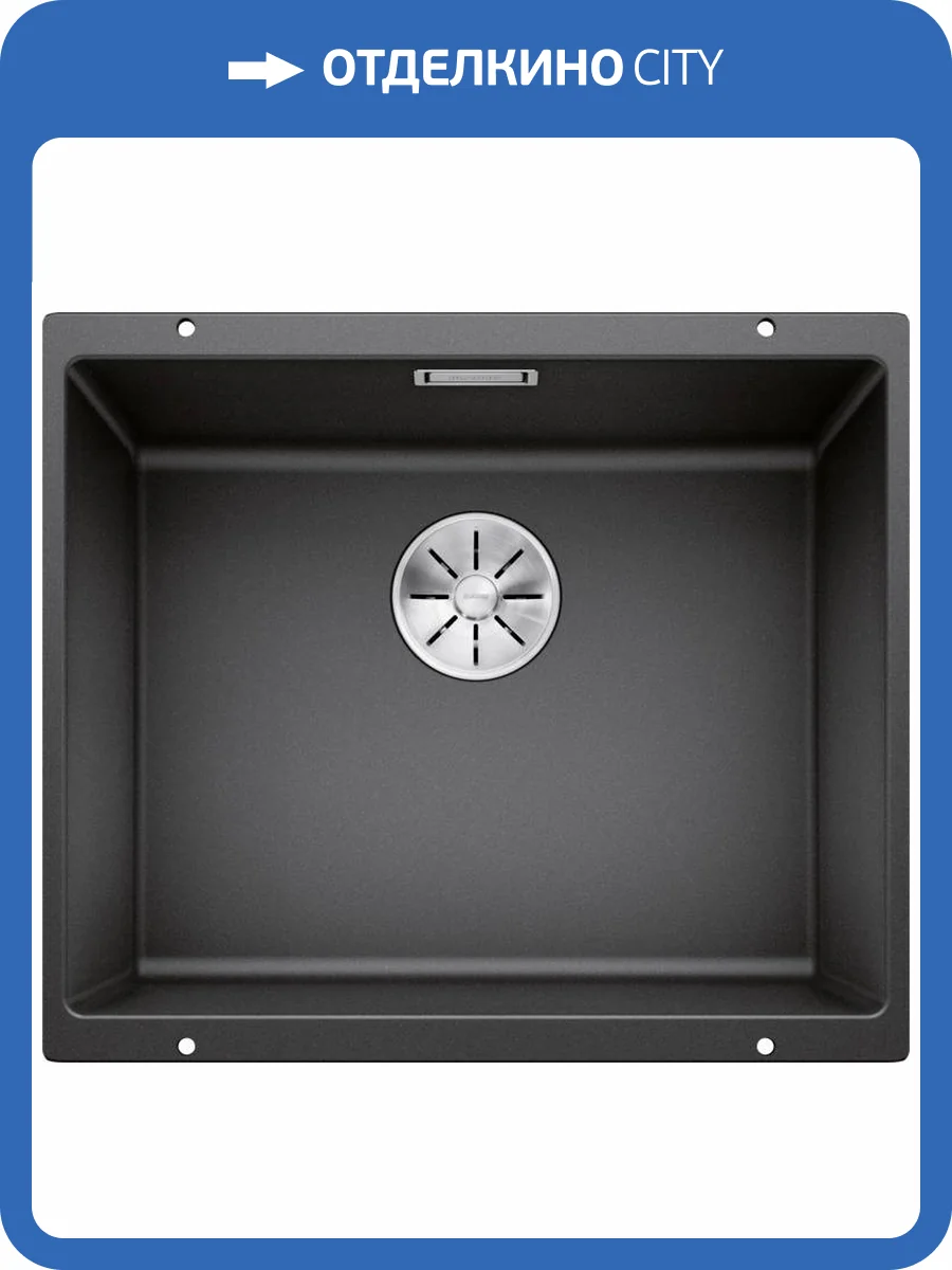 Мойка кухонная Blanco Subline 500-U 523432 антрацит фото 8