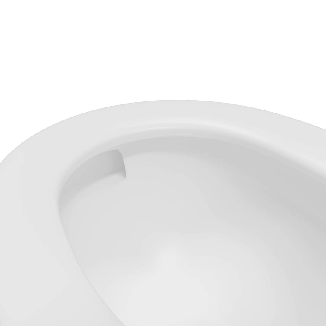 Унитаз подвесной Watersense Amelia Vortex W00157 безободковый, сиденье микролифт фото 4