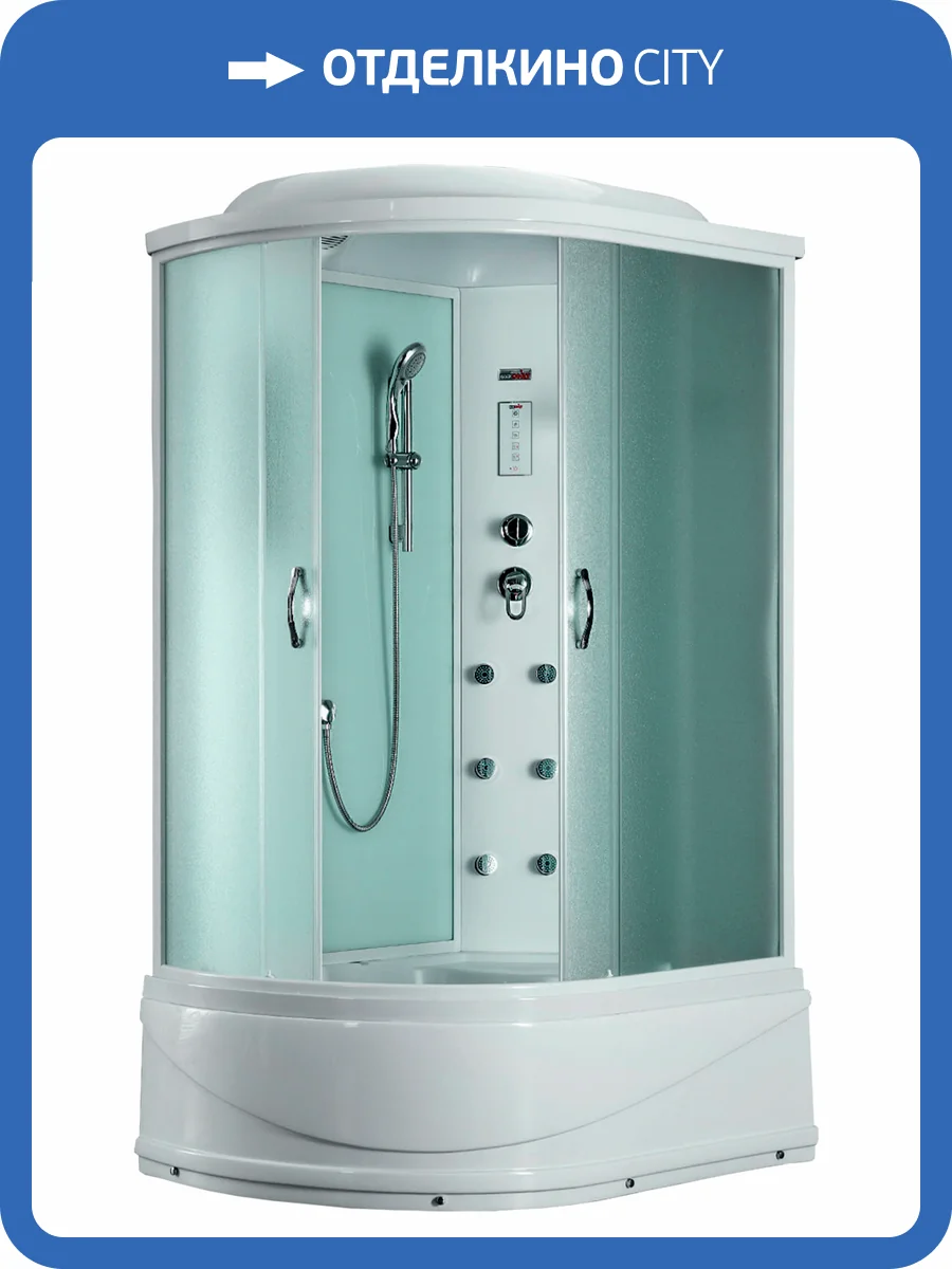 Душевая кабина Timo Eco TE-0720 R с высоким поддоном, с сиденьем фото 11