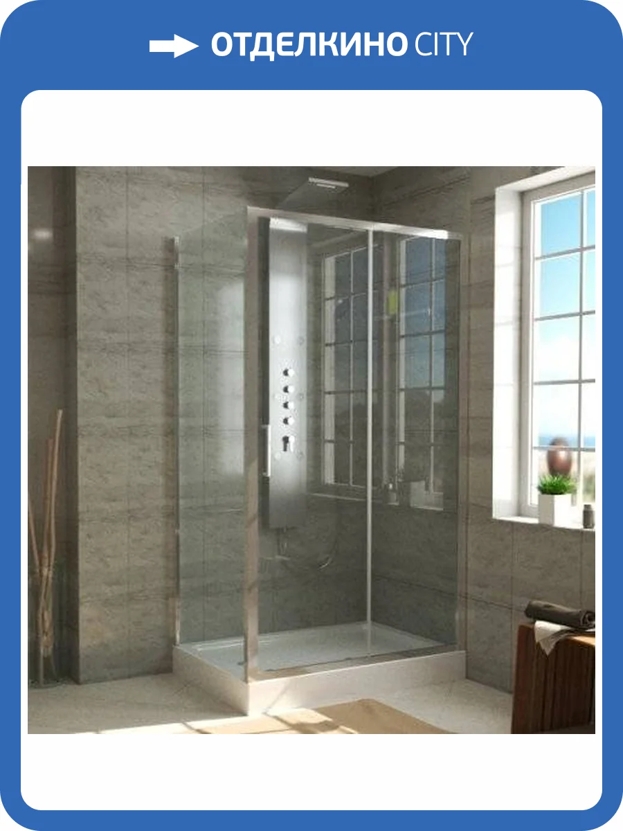 Душевой уголок Bravat Line 120х80х200 фото 10