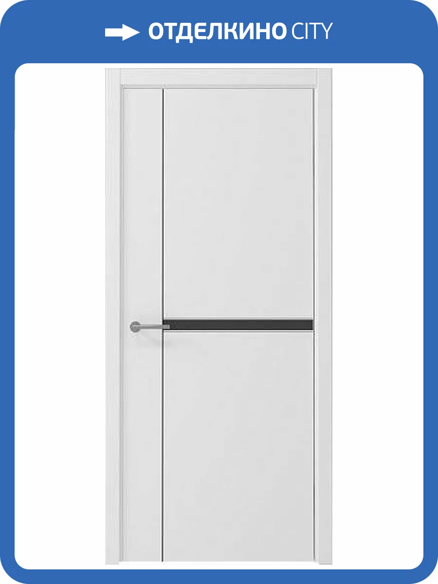 Межкомнатная дверь Albero Графика-2 полотно Белый 800x2000 фото 2