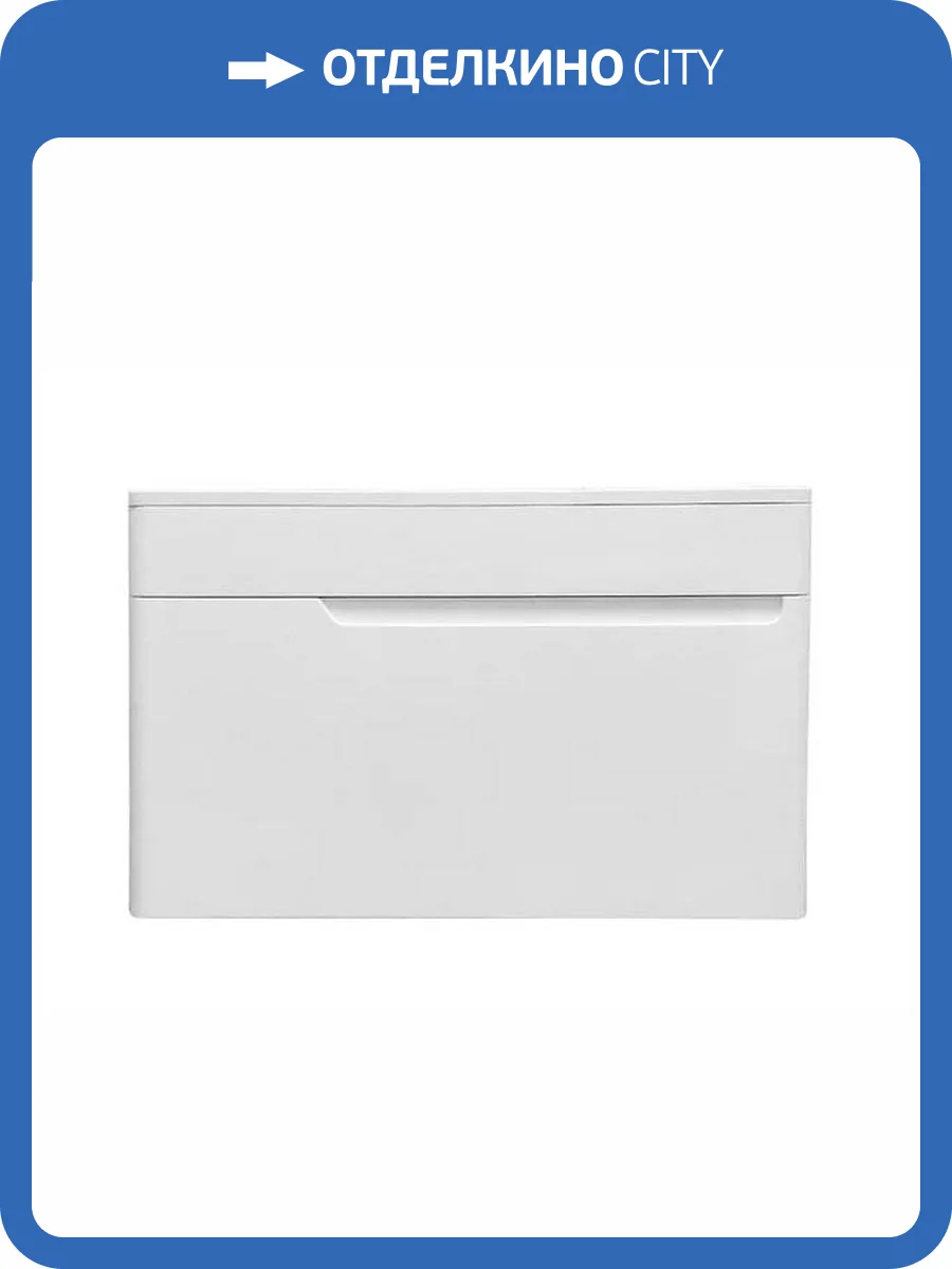 Тумба с раковиной Эстет Kare Luxe ФР-00005718 подвесной, 1 ящик, 47.5x79.8 фото 7