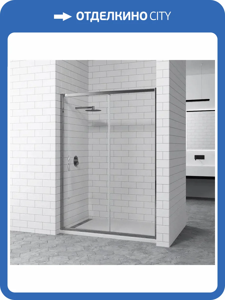 Душевая дверь в нишу RGW Passage PA-016 1200х1950 профиль хром, стекло прозрачное фото 6