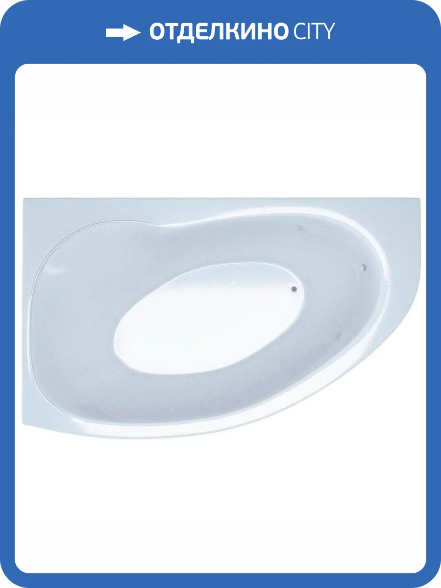 Ванна из искусственного камня Фэма Милана 170x100 правая фото 6