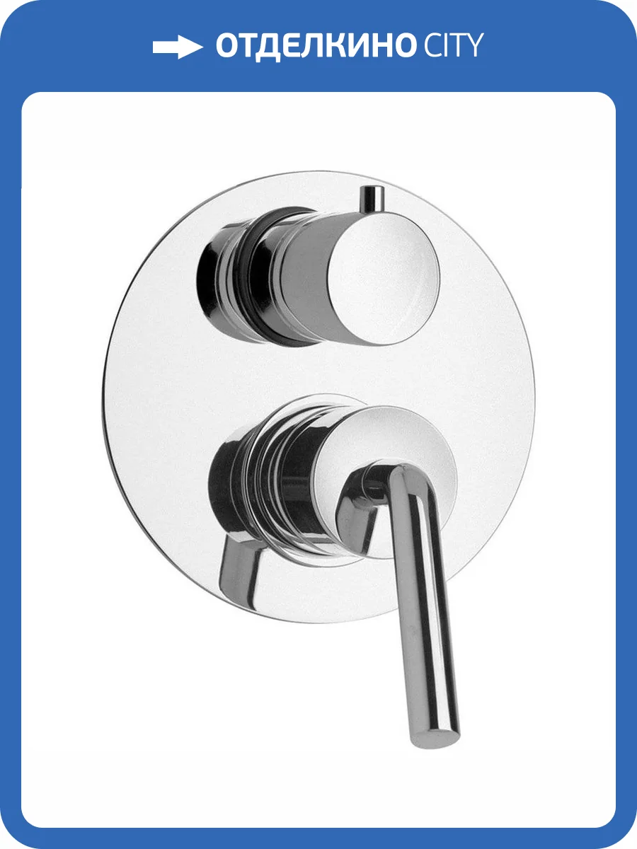 Смеситель для ванны Paini Pixel 81CR6911NEW с внутренней частью фото 7