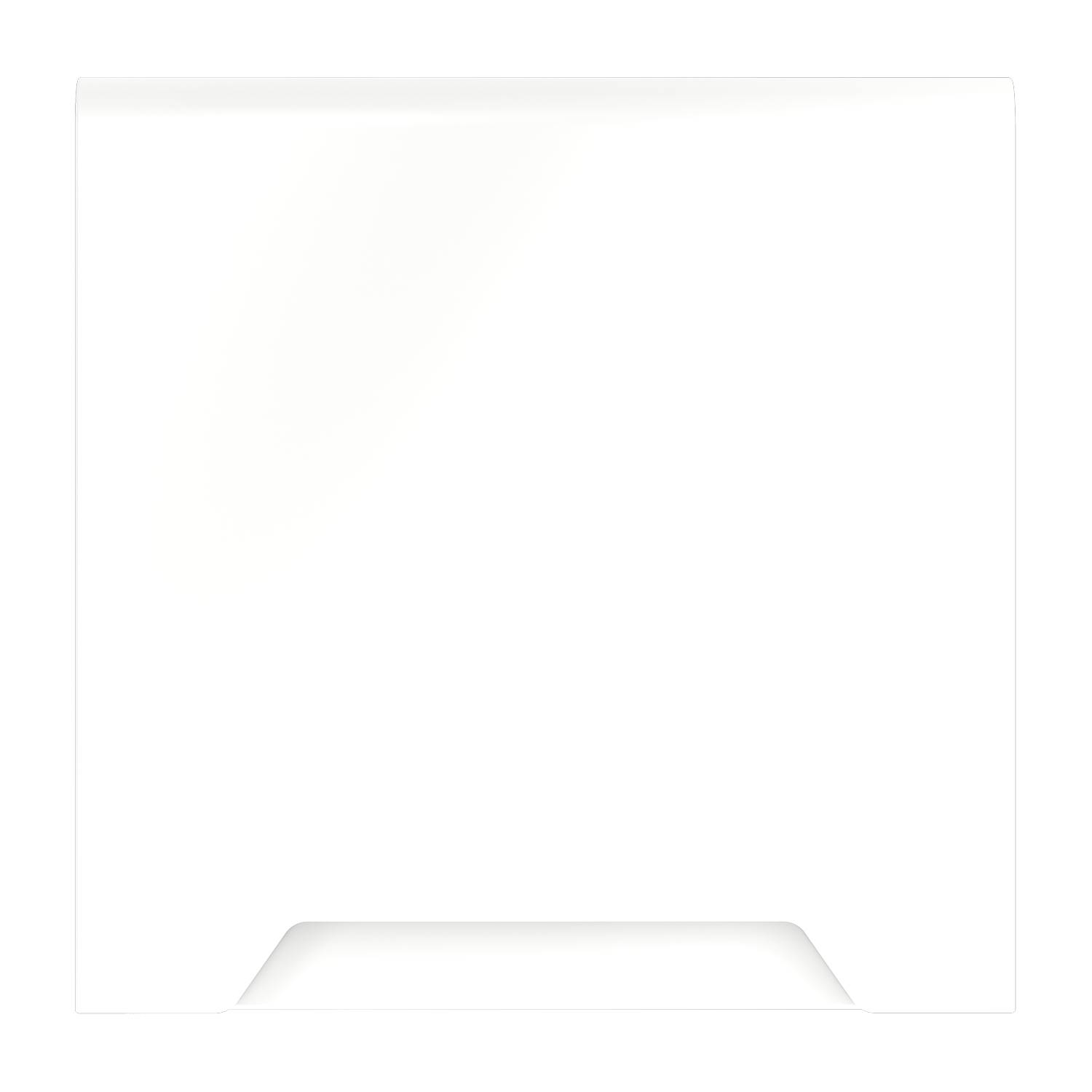 Лицевая панель для розетки с заземлением, шторками и крышкой Voltum S70 VLS000802 белый фото 2