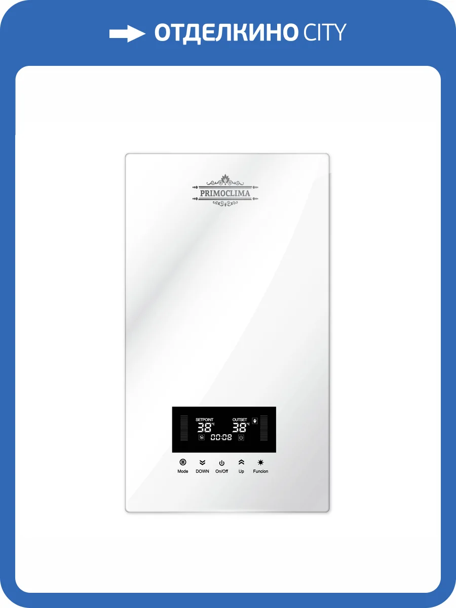 Проточный водонагреватель Primoclima Integra 14 кВт, электрический, белый фото 11