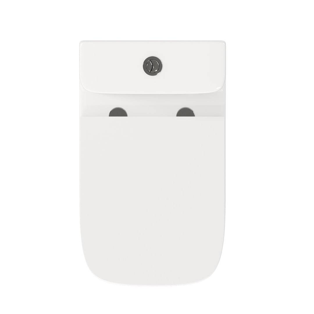 Унитаз-компакт Watersense Amelia W00093 безободковый, сиденье микролифт фото 3