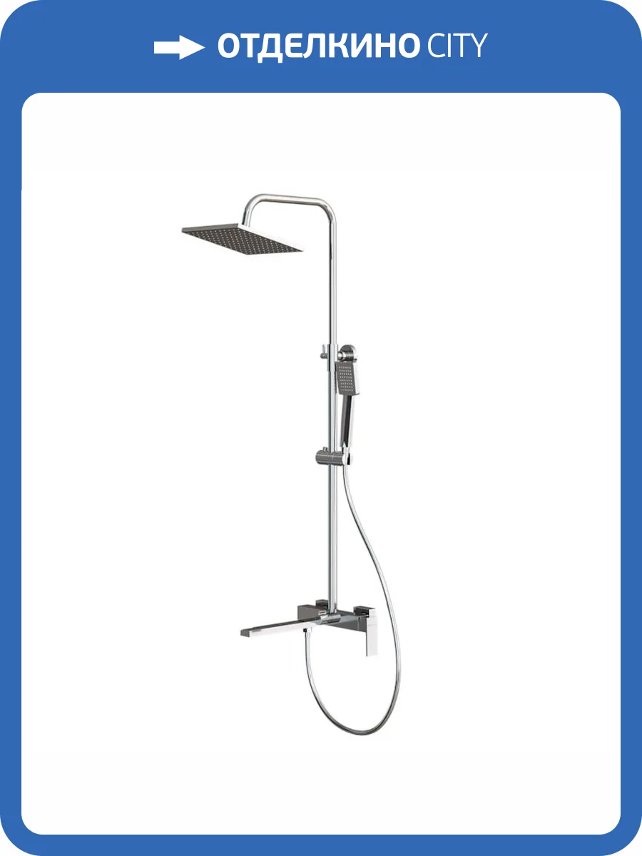 Душевая стойка Knotlor Stable KN-23 хром фото 8