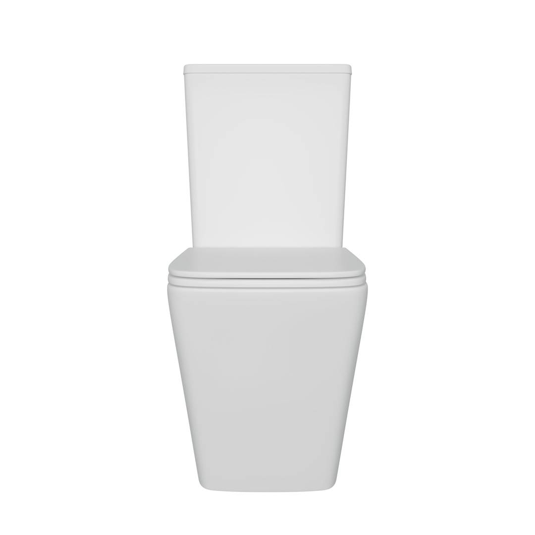 Унитаз-компакт Watersense Eva W00089 безободковый, сиденье микролифт фото 3