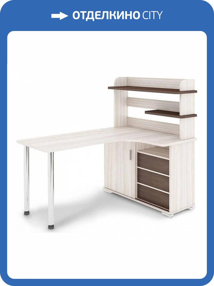 Стол компьютерный Merdes Домино MER_SR-165M_KSHK-PRAV фото 2