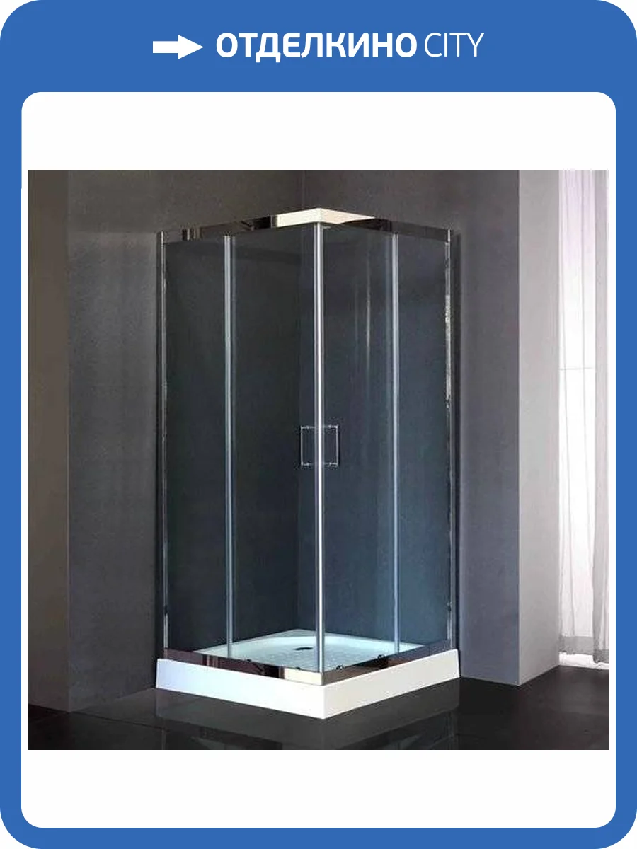 Душевой уголок Royal Bath RB90HP-T-CH с поддоном фото 6