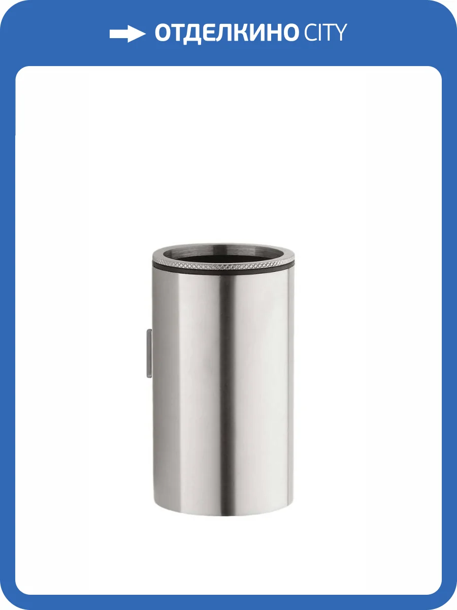 Стакан Boheme Uno 10974-NB настенный Nikel Brush фото 3