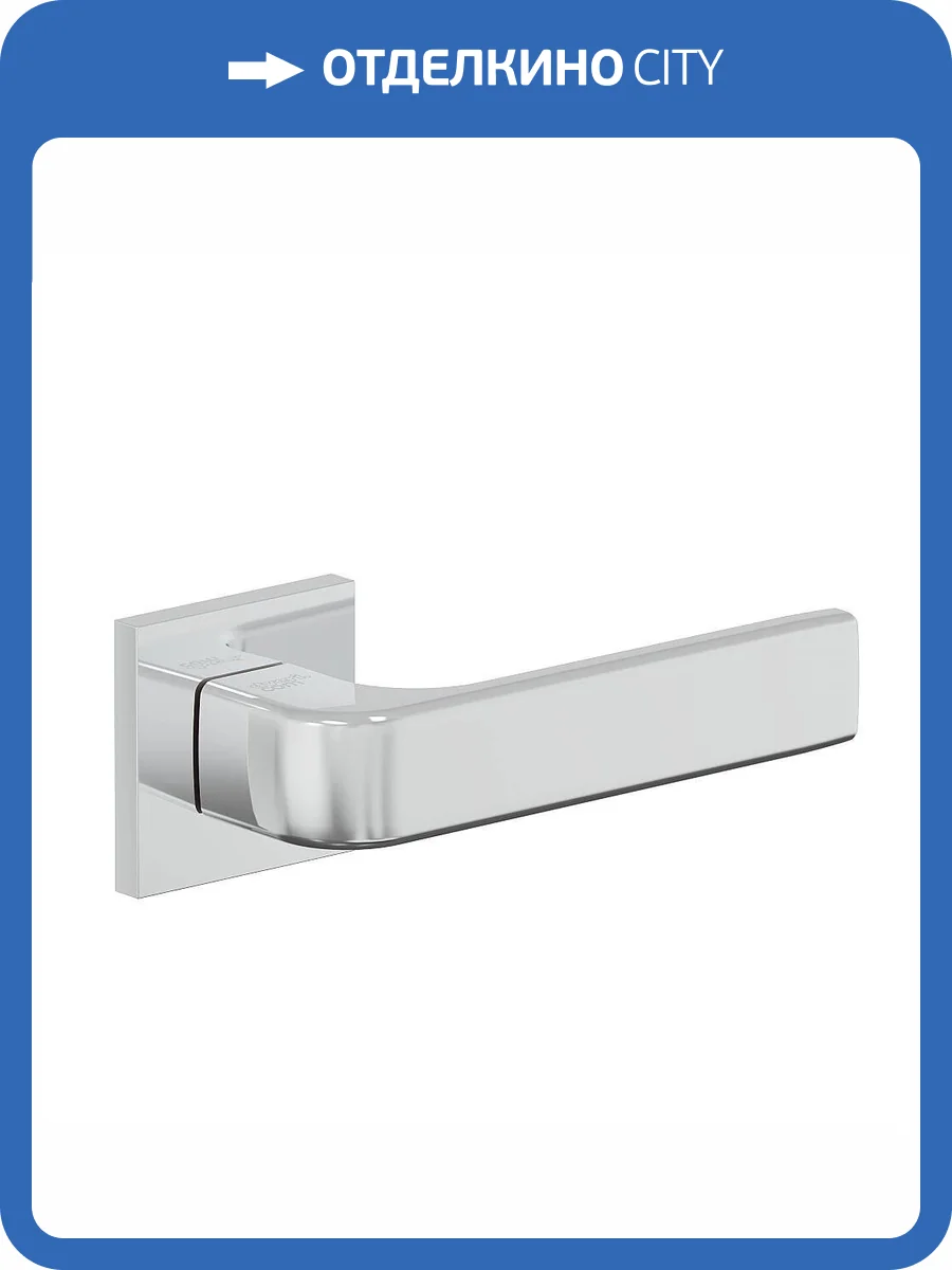 Дверная ручка Bravo AS-310 Chrome фото 2