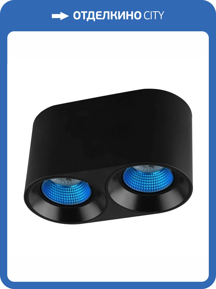 Потолочный светильник Denkirs DK3020BСY DK3096-BK+CY фото 2