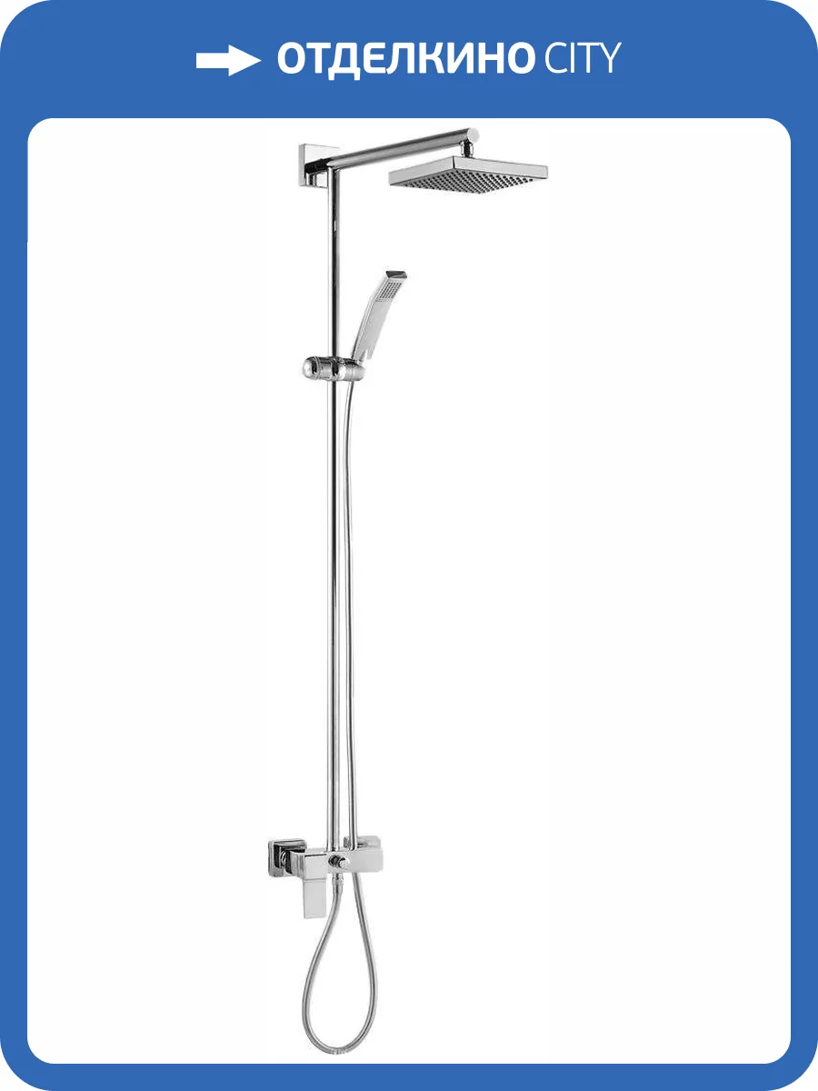 Душевая стойка E.C.A. Caro 102154006EX фото 3