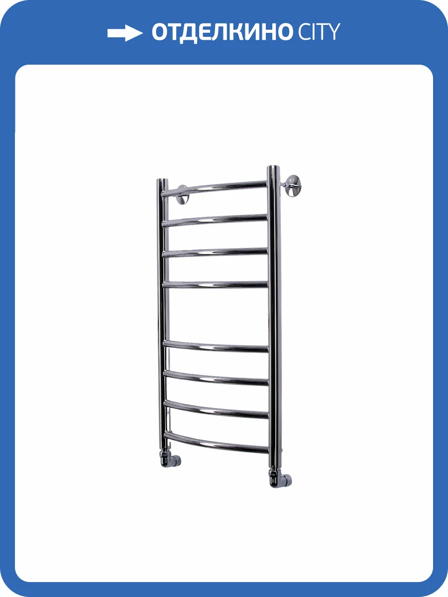 Полотенцесушитель водяной Comfysan Noumi 013783 W-8 80/40 хром фото 4