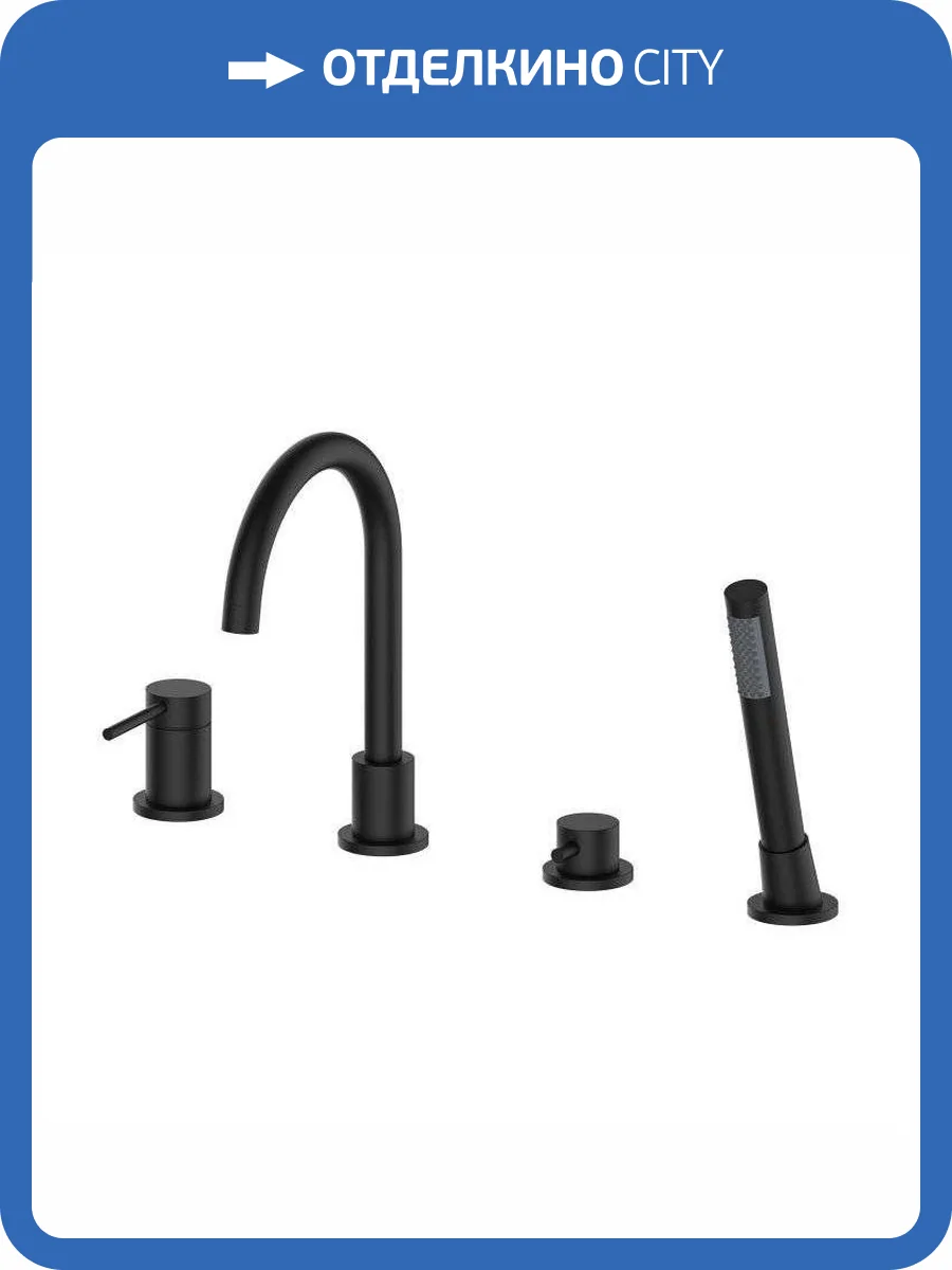 Смеситель Oliveeka Y OL-669017-MB черный матовый фото 4