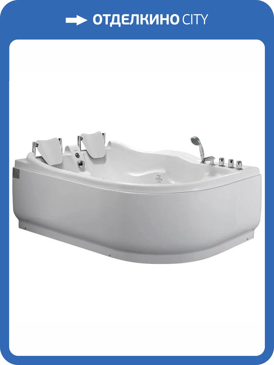 Акриловая ванна Gemy G9083 B L 180x120 фото 6