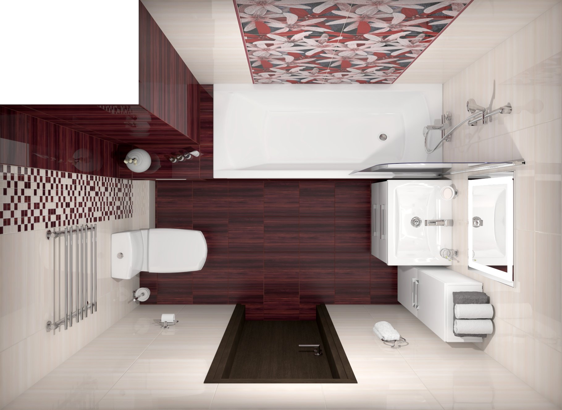 Ceramica Classic April бордо фото 5