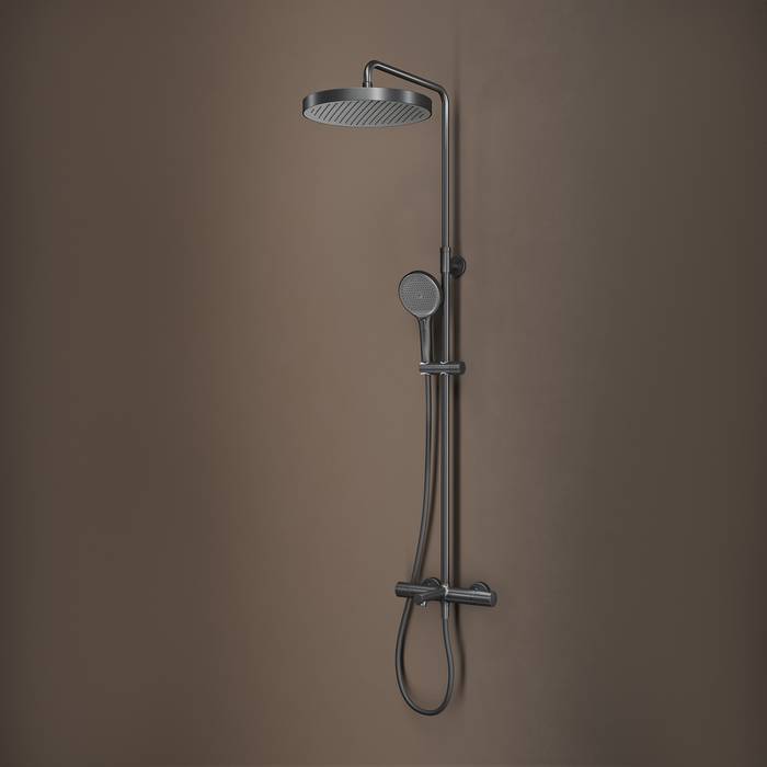 Душевая стойка Iddis Duna DUNGMSTi06 графит матовый фото 16