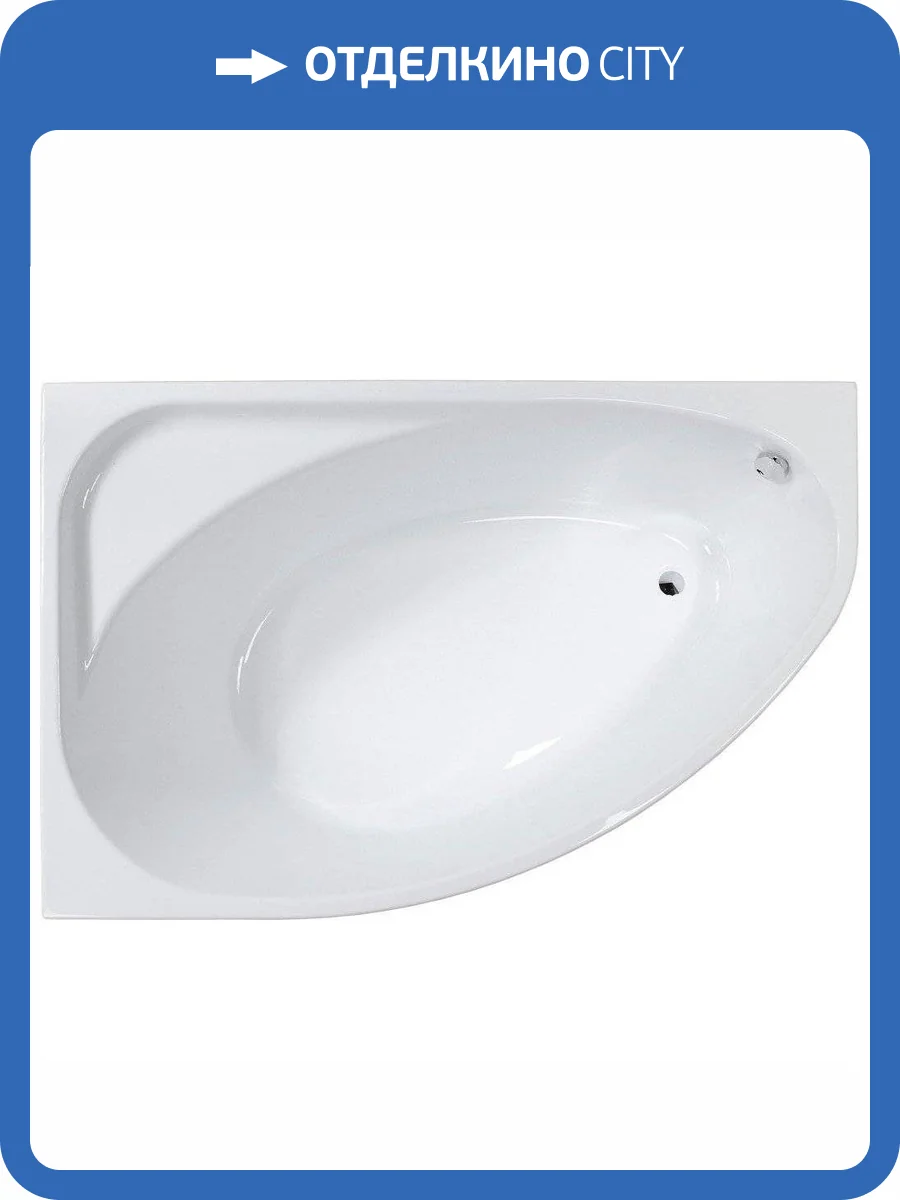 Акриловая ванна Vagnerplast Hapi 170x110 левая фото 11