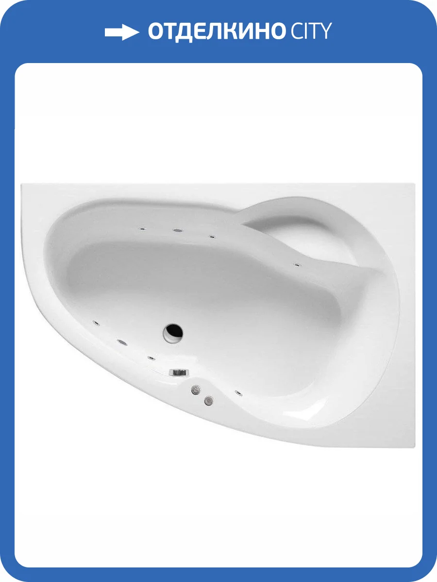 Акриловая ванна Excellent Newa WAEX.NEP16.SOFT.CR 160x95 фото 7