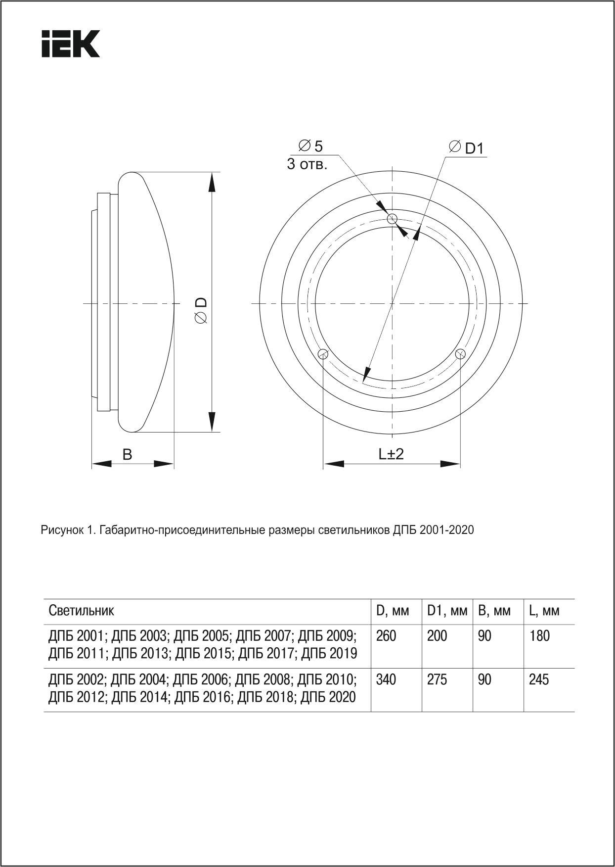 Настенно-потолочный светодиодный светильник IEK ДПБ 2002 LDPB0-2002-12-4000-K01 фото 4